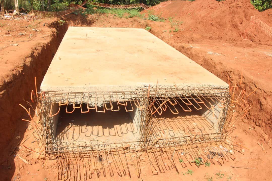 Dalot en béton armé