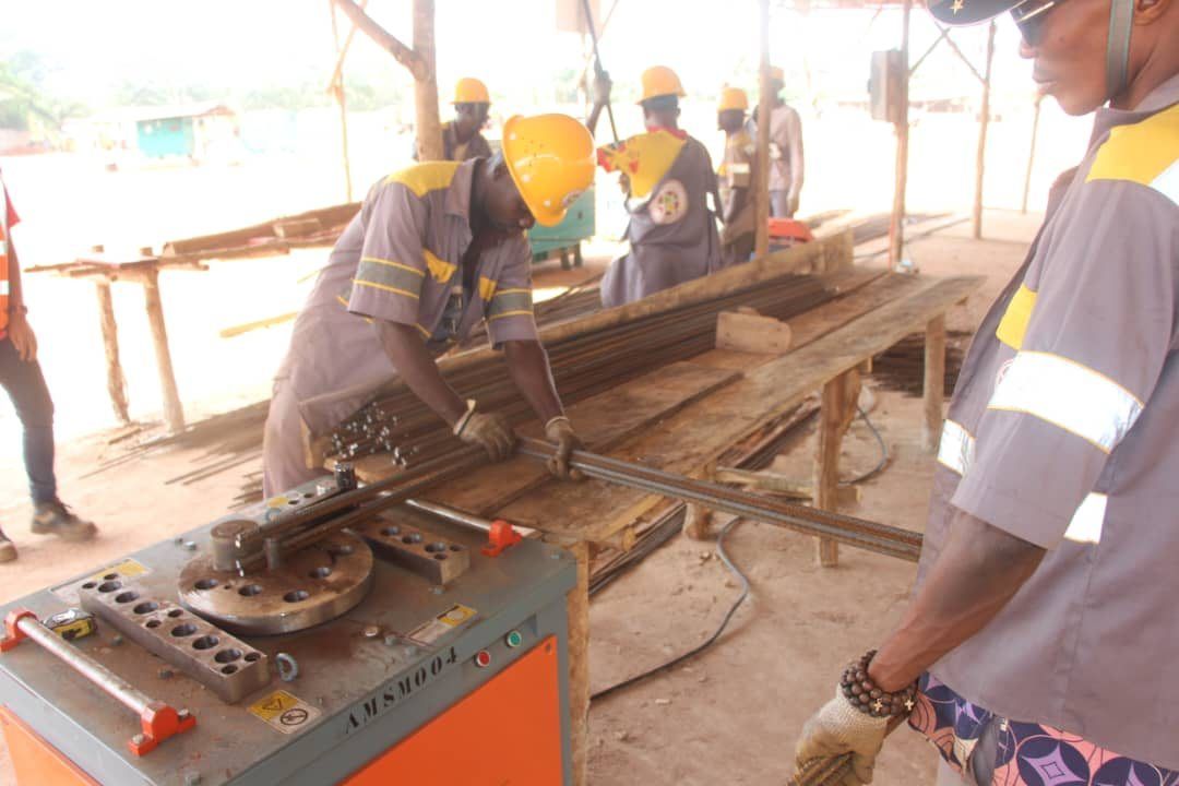 Atelier de façonnage des armatures