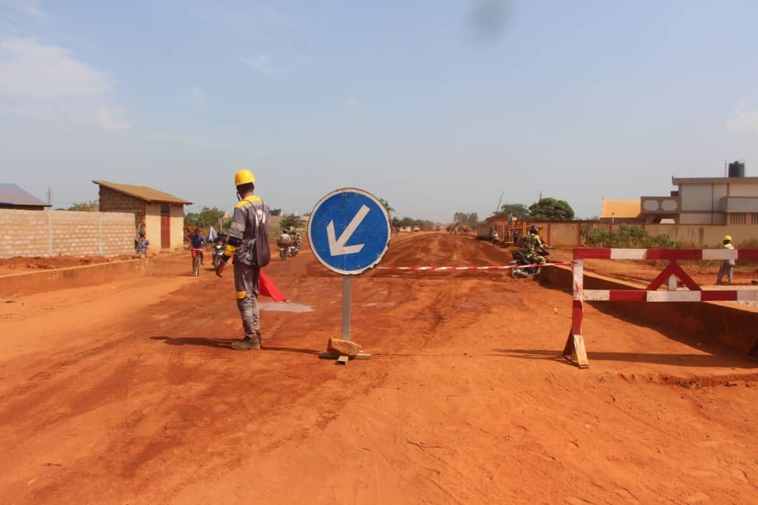 Signalisation et déviation de chantier