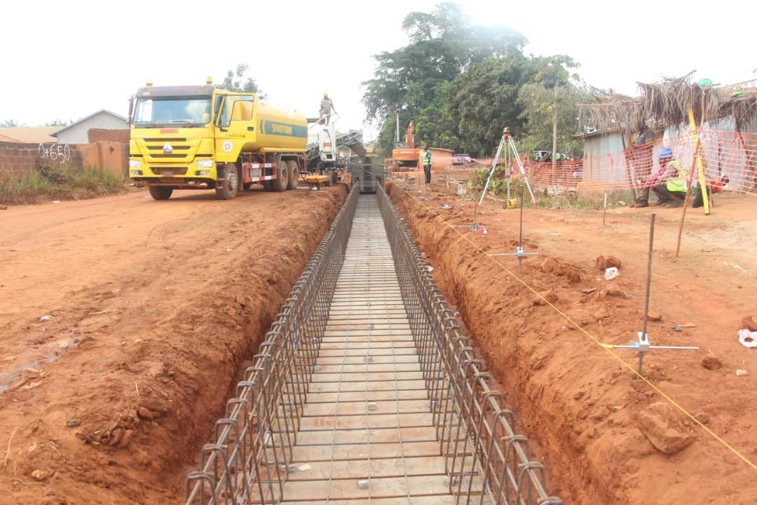 Ferraillage sur toute la longueur
