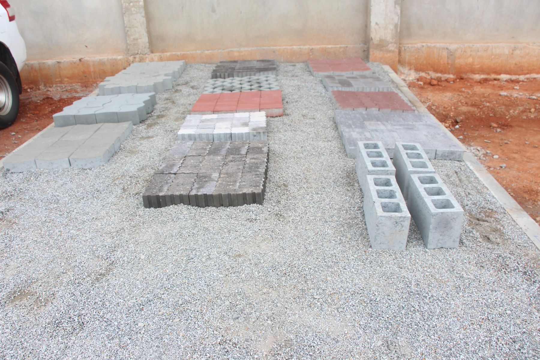 Gamme de pavés et blocs · usine de Tori