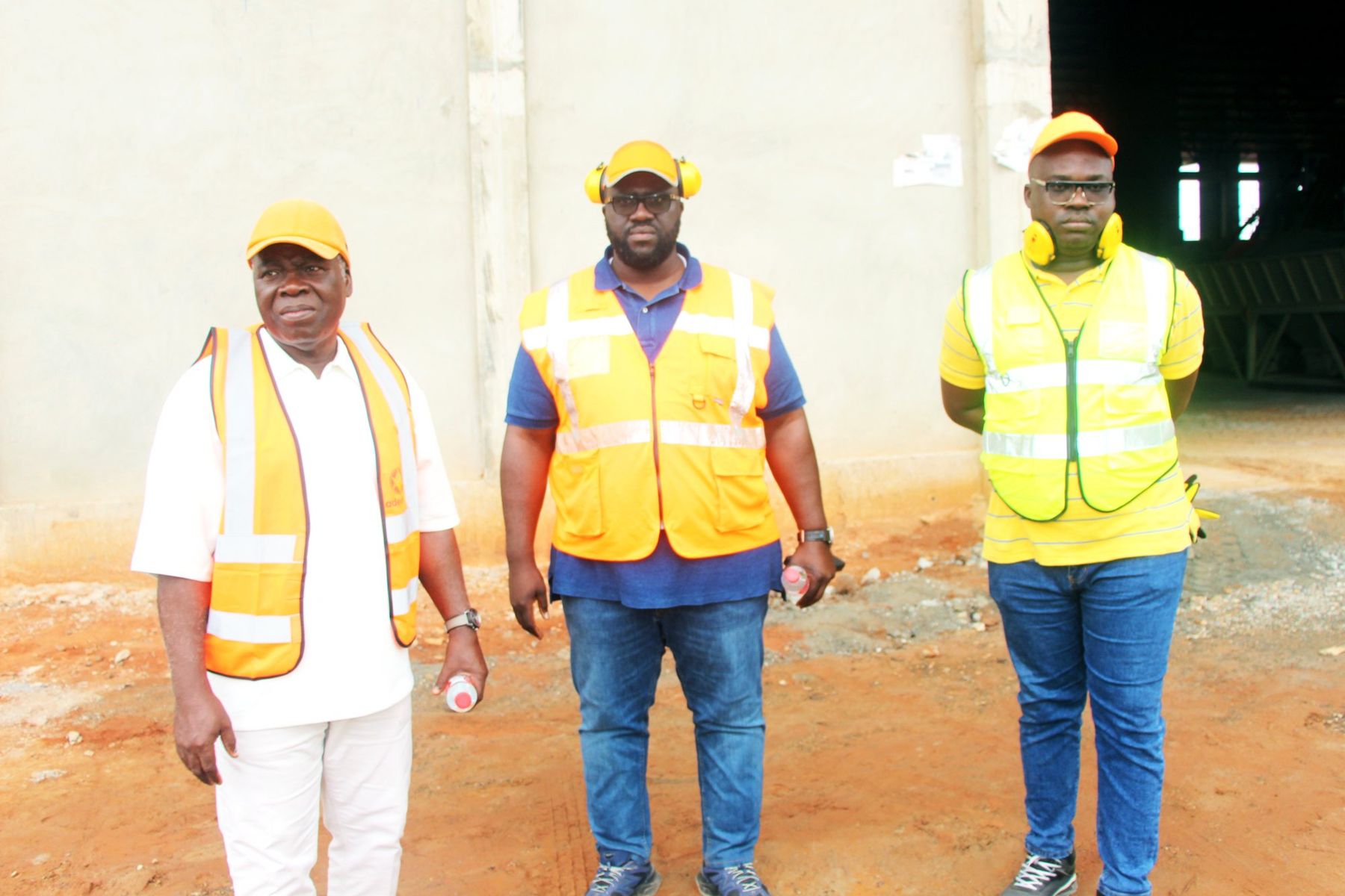 Visite ministérielle de l'usine de Tori, août 2025