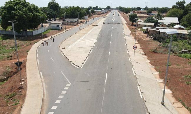 N'Dali – Nikki: dual carriageway with central reserve, 2026